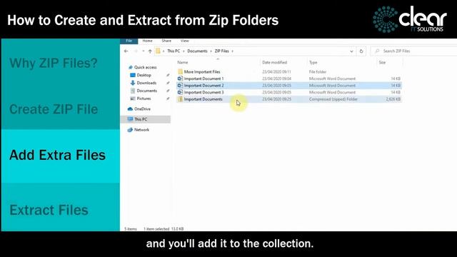 How to Create Zip Files – Zip and Unzip Files in Windows 10 смотреть онлайн