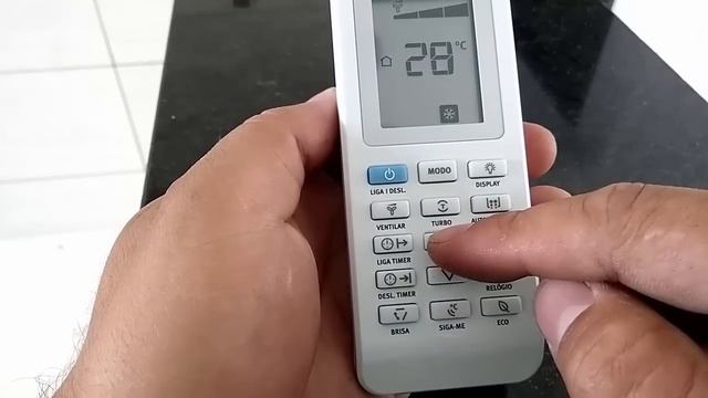 LIGAR E DESLIGAR AR ELECTROLUX AUTOMATICAMENTE TIME ON / TIME OFF