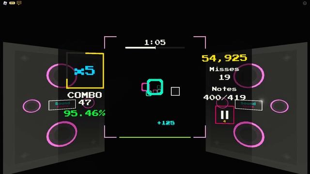 Beating Insane in Roblox Sound Space смотреть онлайн