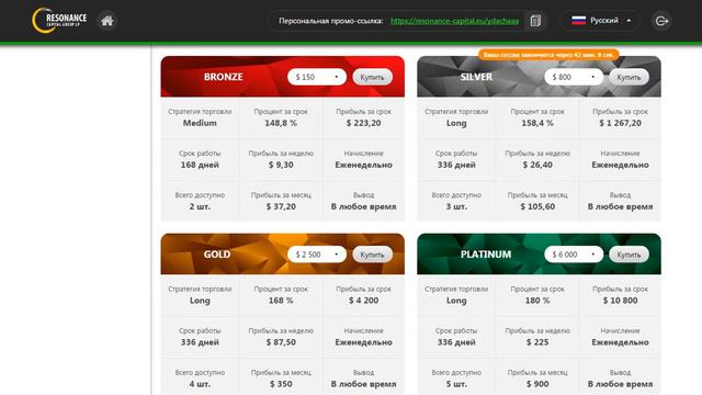 Ну довольно таки неплохо выходит еженедельно с Rezonanc Capital 19 05 2017г начала работать наша ин смотреть онлайн