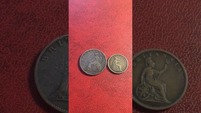 Монеты Британских ионических островов. 2 лепты 1819 и 1 лепта 1849 смотреть онлайн
