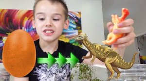 Растущие ДИНОЗАВРЫ из яйца ТЫ НЕ ПОВЕРИШЬ