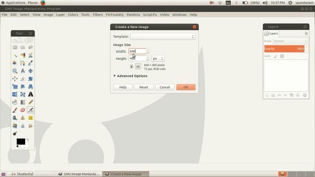 Poster Making in GIMP Part 1 смотреть онлайн