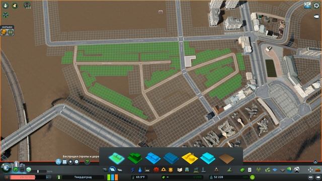 РУИНЫ от СТАРОЙ СТЕНЫ С ВАЛОМ. Окраина имперского города.(Русский город мечты Cities Skylines) #18 смотреть онлайн