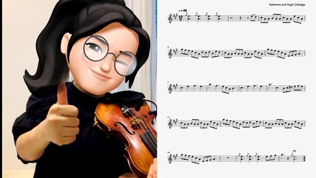 The Ceilidh from Fast Forward | Grade 2 C1 Violin | ABRSM 2020-2023 | piano accompaniment смотреть онлайн