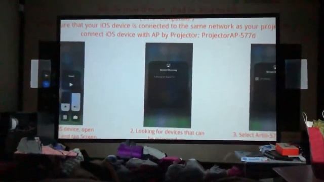 FANGOR F-506 Portable Projector Review & How To Use | 1080P HD Projector for iPhone, Android, Lapto смотреть онлайн
