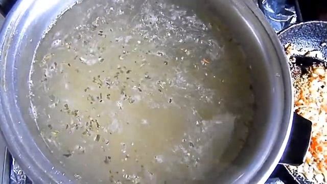 Суп из хребтов лосося