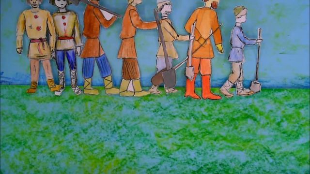 Загадка Екатерининского канала МАНУ ДО ДДТ Юность 2021 рисованная перекладка смотреть онлайн