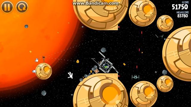 Angry Bird StarWars Bonus S-6 3 stars walkthrough смотреть онлайн