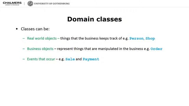 Lecture 3 - Domain modelling by Riccardo Scandariato - Part 2 смотреть онлайн