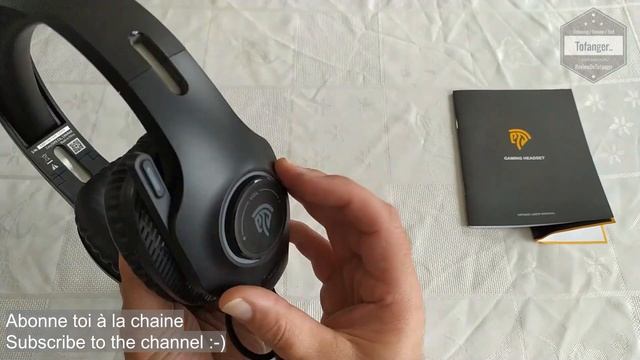 EasySMX Micro Casque Gaming PS4 - VIP002D - USB - RGB - PS3 PS4 PC MacBook - Unboxing