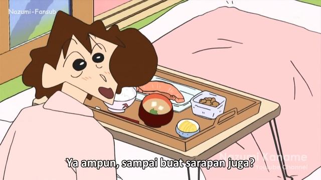 Shin-Crayon Shinchan Sub Indonesia - 「Kaki Mama Terkilir」 смотреть онлайн