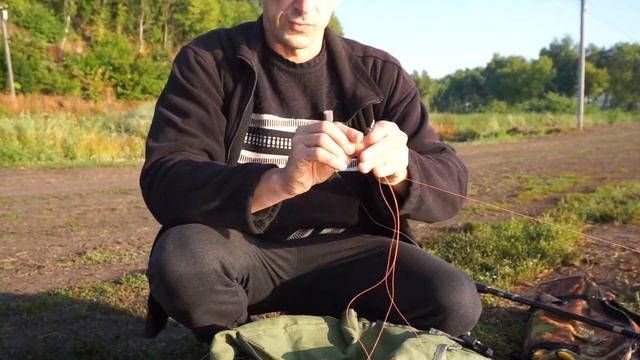 Супер уловистая и чувствительная снасть Несимметричная Петля - своими руками на карпа смотреть онлайн