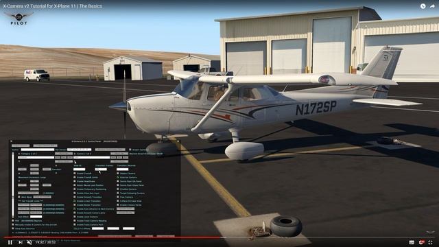 X-plane 11 | X-Camera v2 | Адаптация ролика Q8Pilot смотреть онлайн