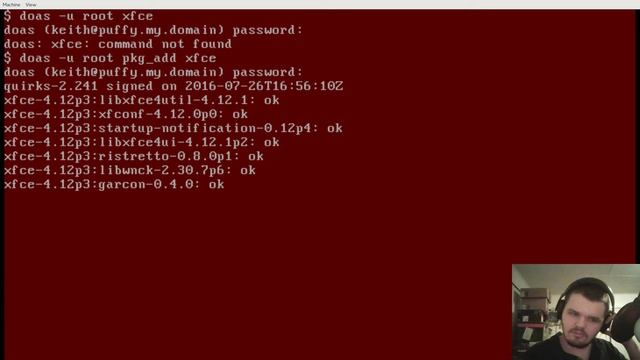 OpenBSD installation and configuring! смотреть онлайн