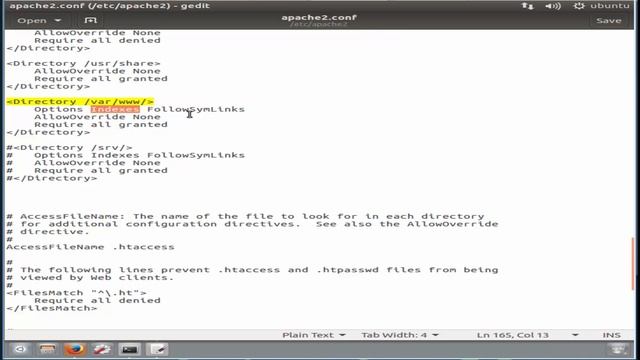 How to Disable directory Listing Directory browsing in apache Web Server смотреть онлайн