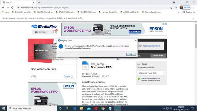 Unable To Open .exe File | Can't Open .exe Files смотреть онлайн