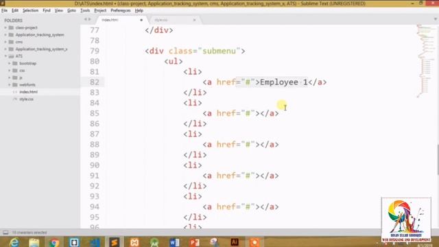 #6 Create Navigation Area html, css, bootstrap, php, jquery, and database project смотреть онлайн