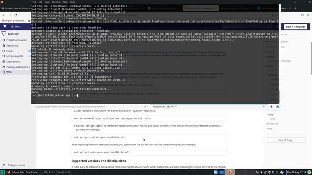 manjaro tricks - run ubuntu in manjaro using docker 2 installed openfoam смотреть онлайн