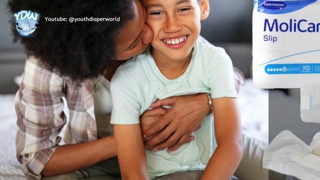 MoliCare Slip Extra Plus XS - A diaper for older children with only one tape per side! смотреть онлайн