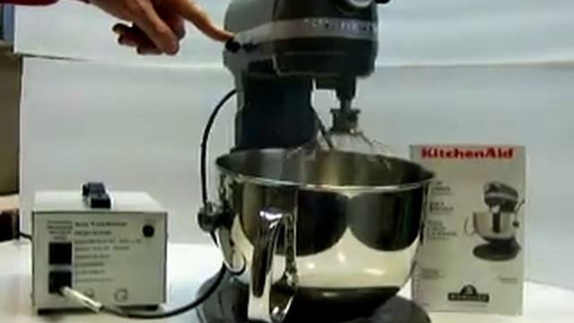 Stepdown Transformer for Kitchenaid Mixer step-down смотреть онлайн