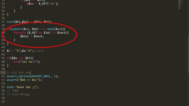 assert vs eval - Baby PHP Hack.lu CTF смотреть онлайн