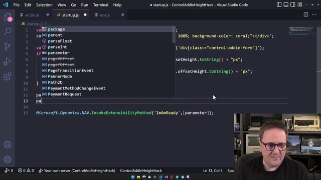 Use JSON to simplify communication with ControlAddIns in AL and Business Central смотреть онлайн