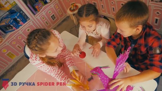 3D ручка SPIDER PEN смотреть онлайн