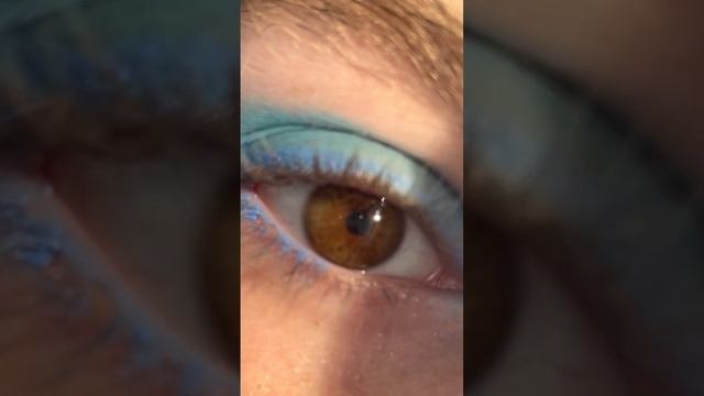 Макияж в голубых оттенках? Снимаю макияжи глаз? смотреть онлайн