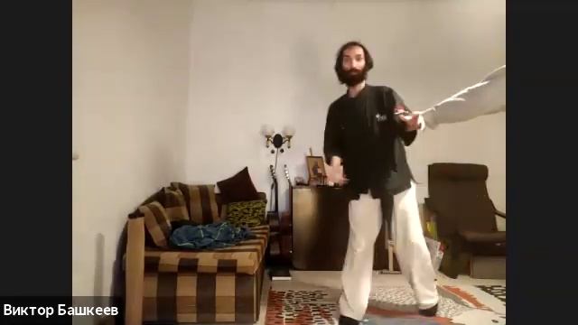 Виктор Башкеев. Фрагмент занятия. Базовый нэйгун Илицюань