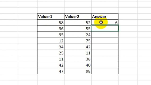 How to Get Absolute Value in Excel | ABS Function | Excel Formula смотреть онлайн