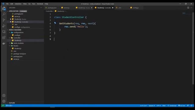 Node.js + Express | multi-layers + env and config files [Episode 2] смотреть онлайн