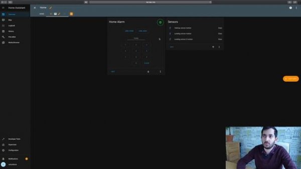 DIY Home Security Alarm System with Home Assistant