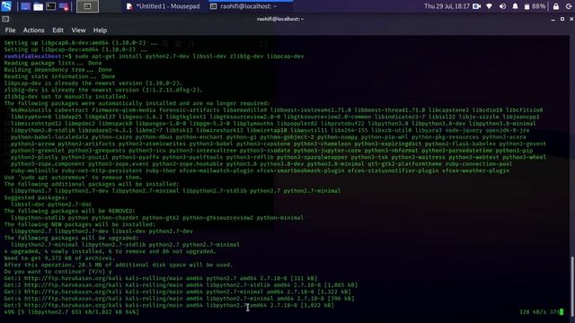 Troubleshooting wifite | Installing pyrit and hcxtools for kali linux. Commands given below. смотреть онлайн