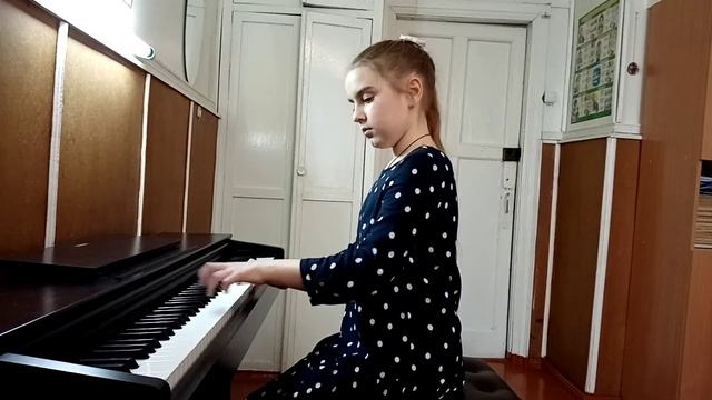 Лукина Софья, 10 лет. С. Прокофьев Песня смотреть онлайн