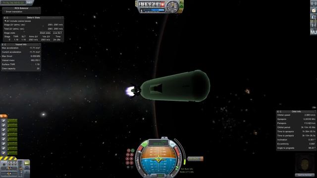 Most Kerbal Spacecraft Ever - Part 3 - Nuclear Sub Rocket On the Mun смотреть онлайн