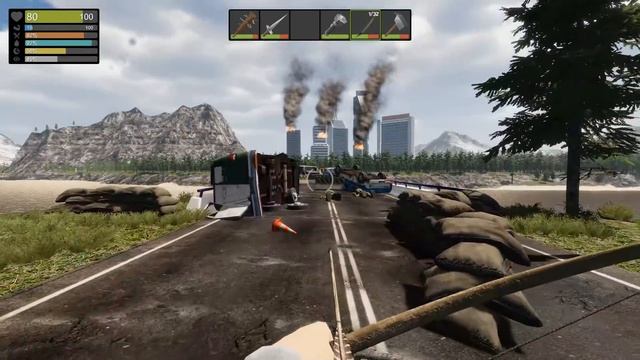 ЗОМБИ ПОЕЗД И ПРОХОЖДЕНИЕ НА 100% ПЕРВОЙ ЛОКАЦИИ Zompiercer