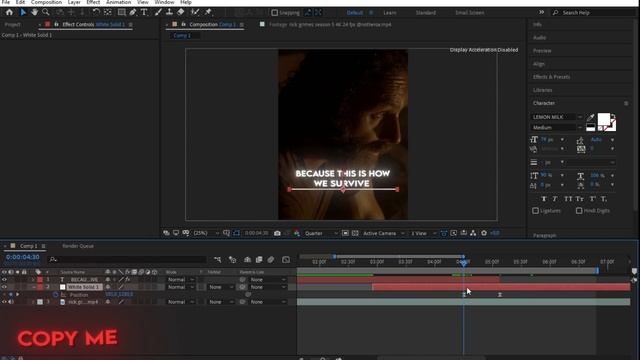 smooth solid text tutorial ; after effects смотреть онлайн