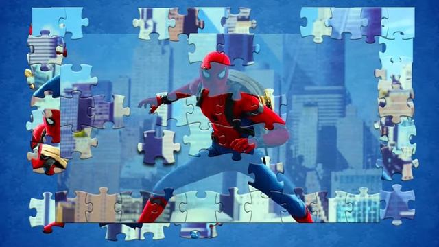 Spider Man Homecoming Amazing Puzzle Games For Kids KIDS GAME CLUB смотреть онлайн