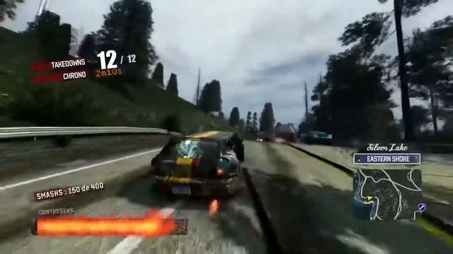 Burnout Paradise PS4 pro Road rage Takedown смотреть онлайн