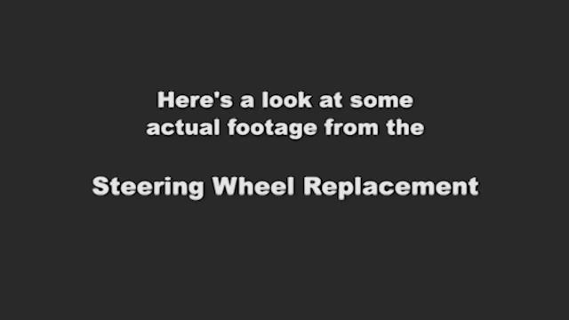 How To Replace Steering Wheel On Porsche 964