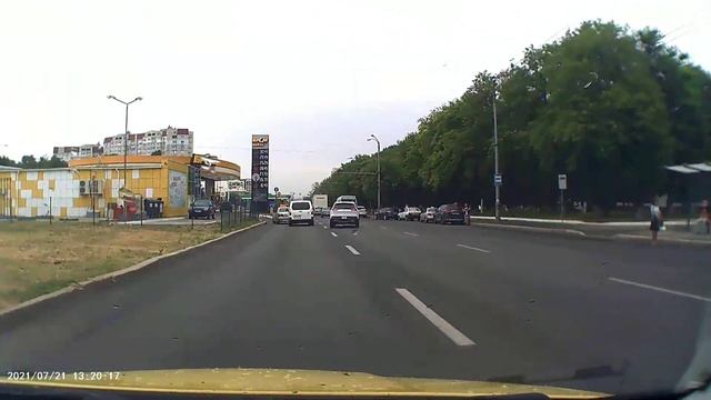 Разборки на дороге. Харьков. Московский проспект смотреть онлайн