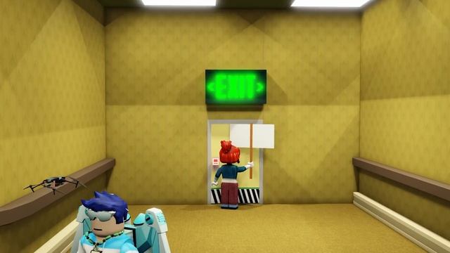 I Trapped Roblox Players in The Backrooms смотреть онлайн