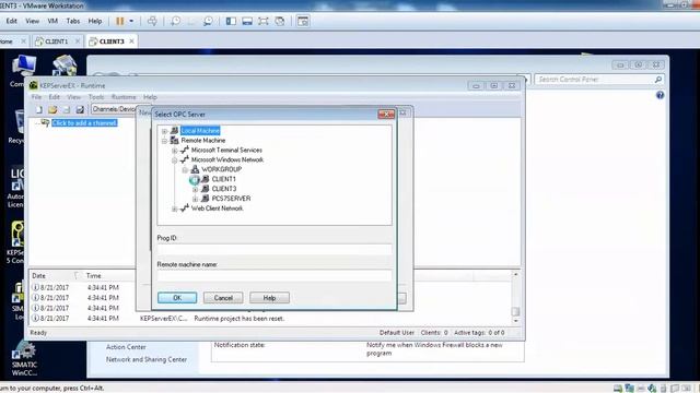 Kepware OPC DA client exchange data with WINCC OPC DA Between 2 PCs смотреть онлайн