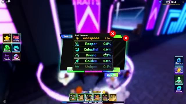 Trait Rerolling *400 TIMES* Hunting For Unique In Anime Adventures смотреть онлайн