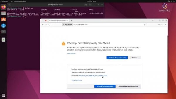 Installing Portainer | Install docker with GUI on Ubuntu 22.04 LTS!
