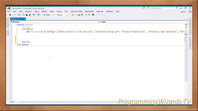 VB.NET S4E1 : LINQ - Introduction and Hello World смотреть онлайн
