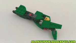 Tutorial: LEGO CREATOR 31058  alternate design Transformer Stingray