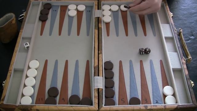 Beginner Backgammon Tutorial - 3 - Hitting and Re-Entering смотреть онлайн