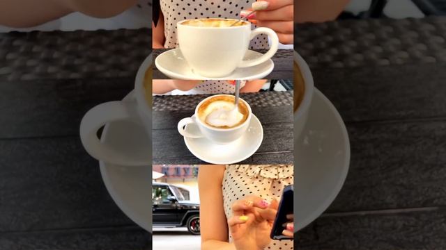 Ароматный капучино в ресторане Клуб 27